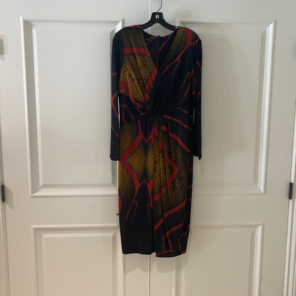 Escada long sleeve dress
